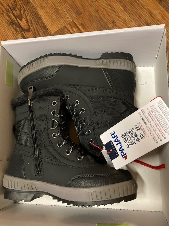 Pajar Canada Shoes - Waterproof Black Pajar Snow Boots for Women, Insulated Karley EU 36 US 5-5.5 New